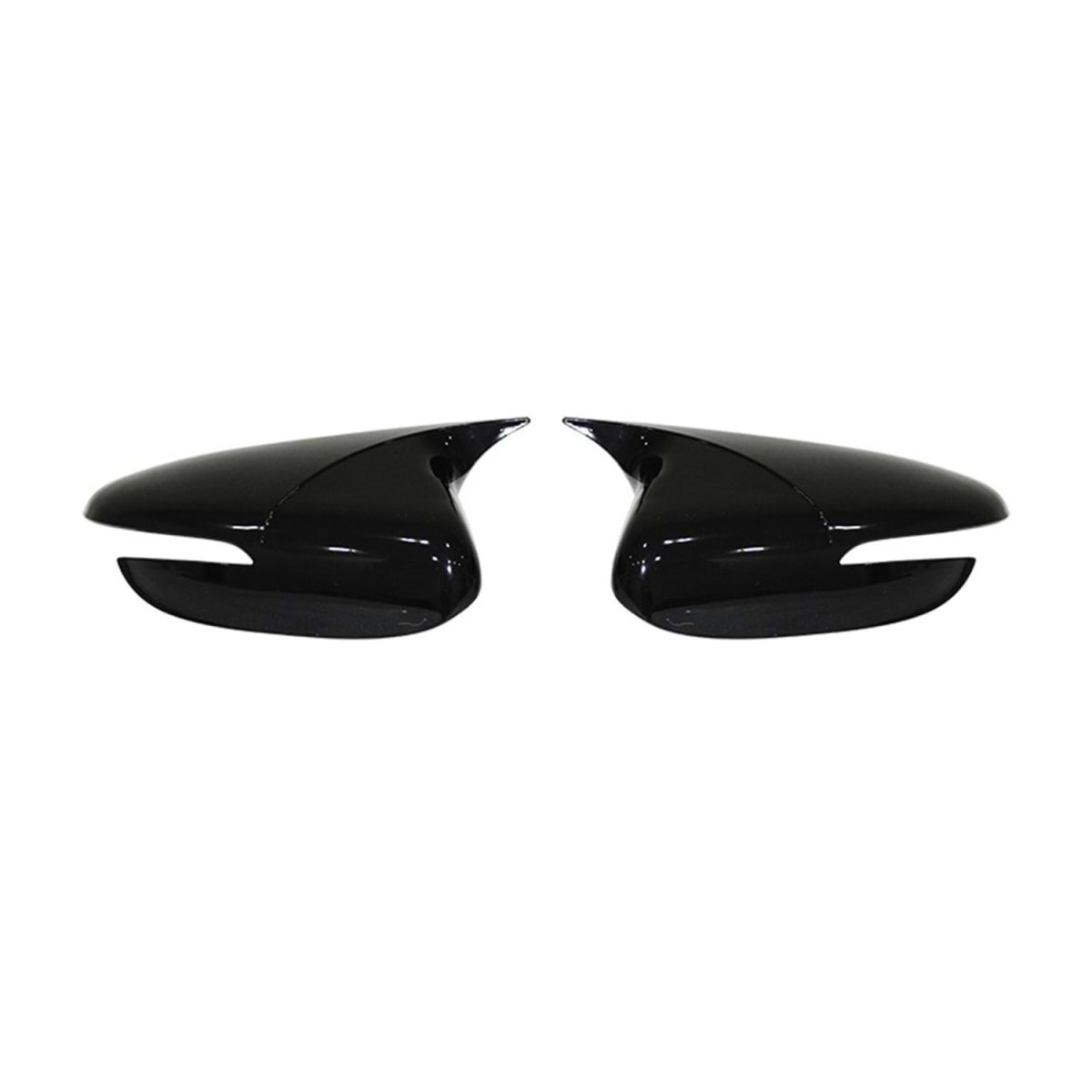 Kia Forte Mirror Cover - Omac - Bat Model - Gloss Piano Black - '14-'18